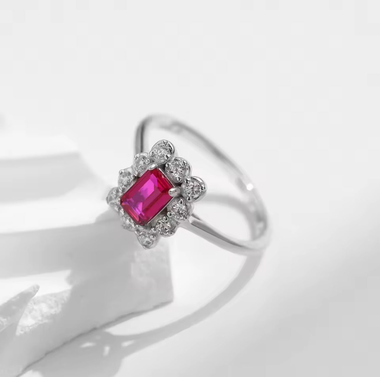 Сребърен пръстен Rosélie