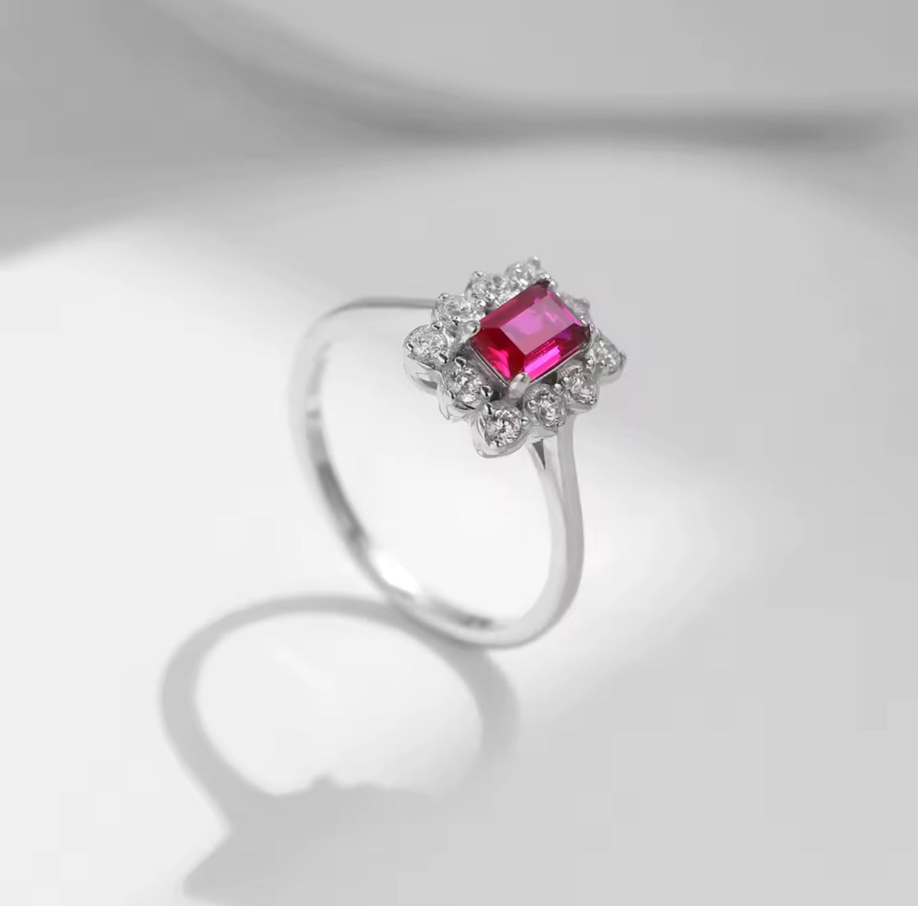 Сребърен пръстен Rosélie