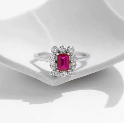 Сребърен пръстен Rosélie